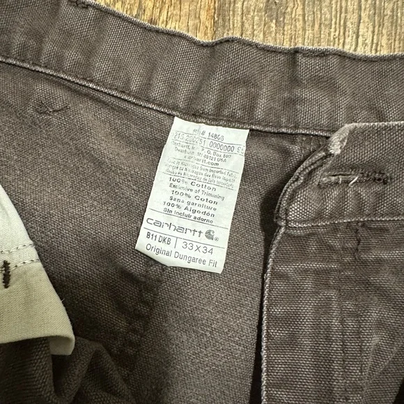 Carhartt Men's Dark Gray Jean Shorts - Picture 5 of 5